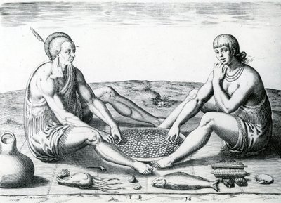 Their Sitting at Meat by John White